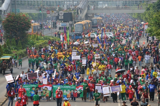 Ribuan warga gelar aksi peringatan Hari Toleransi Internasional