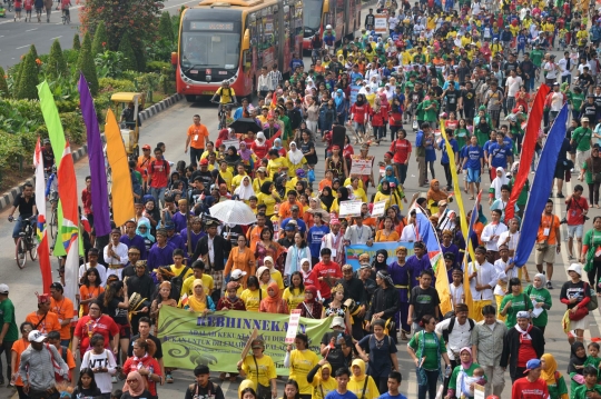 Ribuan warga gelar aksi peringatan Hari Toleransi Internasional