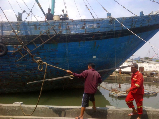 Menengok nasib galangan kapal di Semarang yang kian terseok-seok