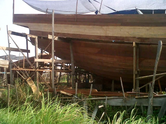 Menengok nasib galangan kapal di Semarang yang kian terseok-seok