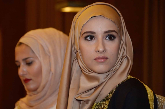 Pesona finalis Miss World Muslimah 2014 ikuti sesi foto di Yogya