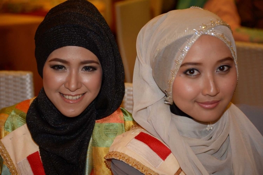 Pesona finalis Miss World Muslimah 2014 ikuti sesi foto di Yogya