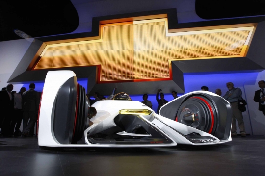 Gaya sangar mobil konsep Chevrolet Chaparral 2 di LA Auto Show