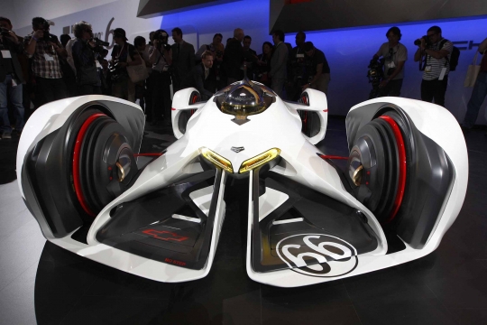 Gaya sangar mobil konsep Chevrolet Chaparral 2 di LA Auto Show