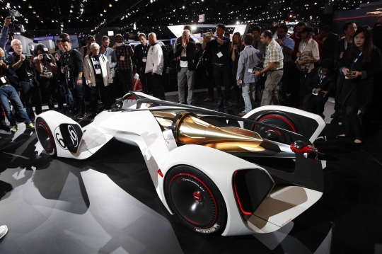 Gaya sangar mobil konsep Chevrolet Chaparral 2 di LA Auto Show