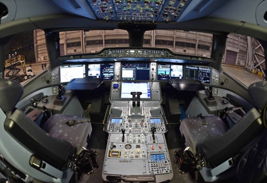 Mengintip kemewahan dan kecanggihan pesawat baru Airbus A350 XWB