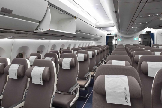Mengintip kemewahan dan kecanggihan pesawat baru Airbus A350 XWB