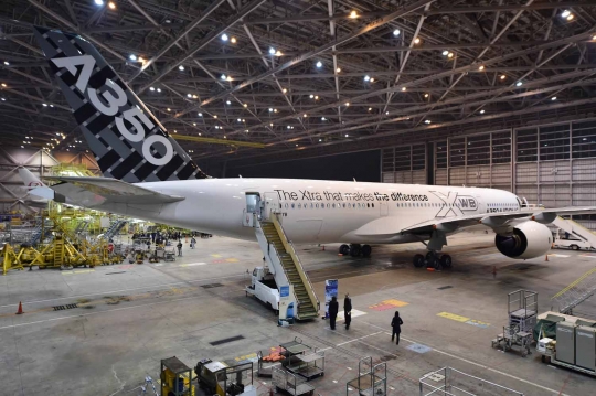 Mengintip kemewahan dan kecanggihan pesawat baru Airbus A350 XWB