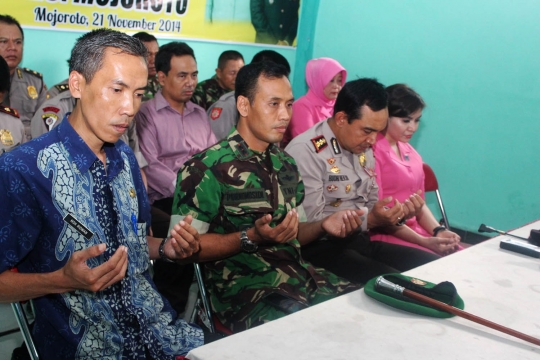 Pererat tali silaturahmi, TNI-Polri di Kediri gelar bakti sosial