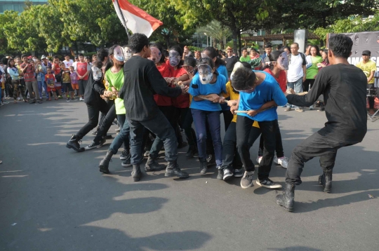 Prihatin konflik di Indonesia, seniman ajak warga jaga Ibu Kota