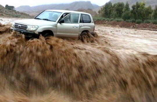 Dahsyatnya banjir bandang di Maroko, delapan orang tewas