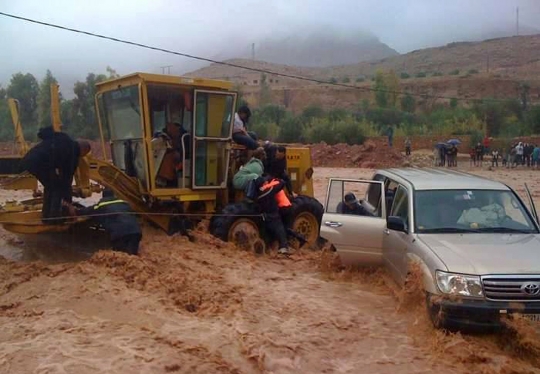 Dahsyatnya banjir bandang di Maroko, delapan orang tewas