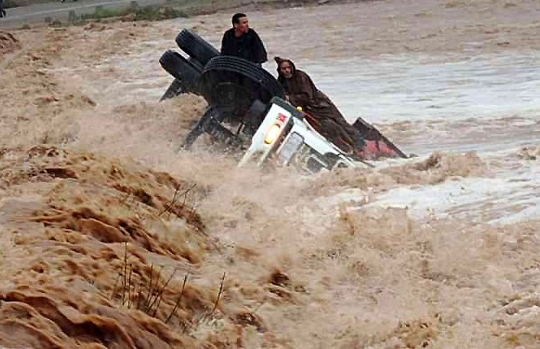 Dahsyatnya banjir bandang di Maroko, delapan orang tewas