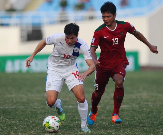 Tragis, Firman Utina Cs menyerah 0-4 di tangan Filipina