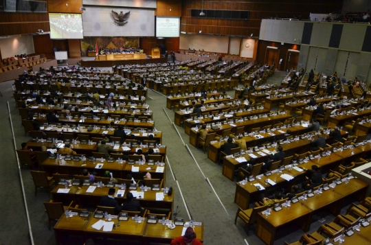 Bahas revisi UU MD3, rapat paripurna DPR berlangsung kondusif