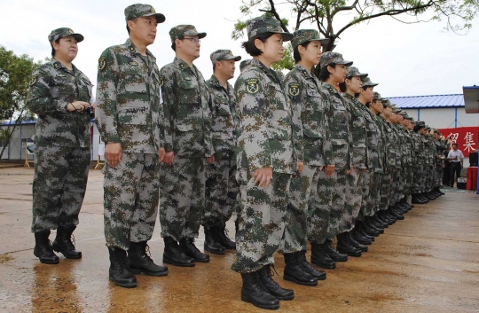 Kepedulian tentara wanita China tangani korban Ebola di Liberia