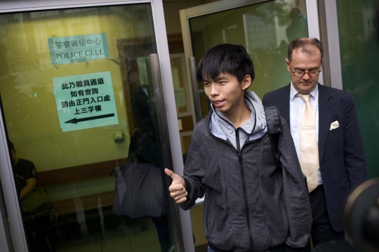 Dianggap bahaya, Joshua Wong dilarang dekati lokasi demo