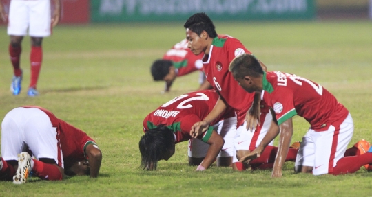 Bantai Laos 1-5, Indonesia tetap tersingkir di ajang Piala AFF