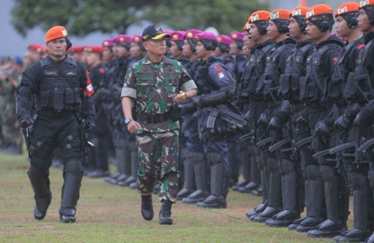 Aksi pasukan elit TNI di Latgab Trimatra IX 2014