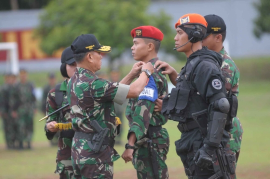 Aksi pasukan elit TNI di Latgab Trimatra IX 2014