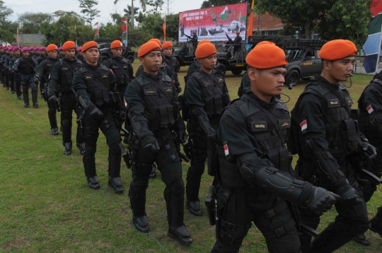 Aksi pasukan elit TNI di Latgab Trimatra IX 2014