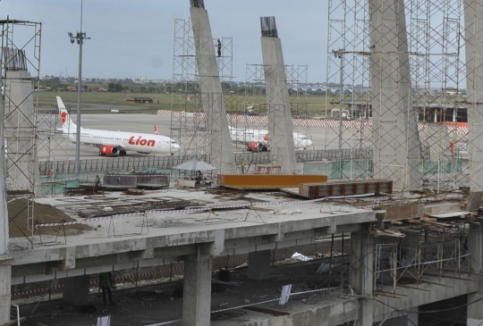Mengintip pembangunan Terminal 3 Ultimate Bandara Soekarno-Hatta