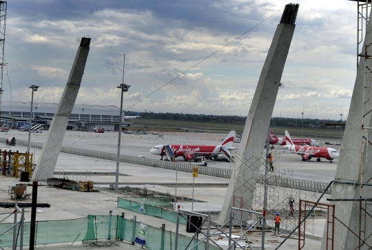 Mengintip pembangunan Terminal 3 Ultimate Bandara Soekarno-Hatta