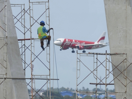 Mengintip pembangunan Terminal 3 Ultimate Bandara Soekarno-Hatta