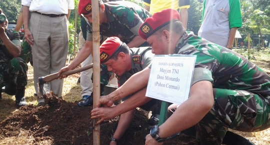 UI gandeng Kopassus tanam 1.000 pohon di kampus