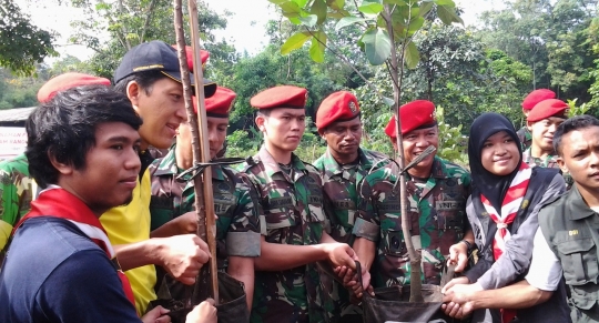 UI gandeng Kopassus tanam 1.000 pohon di kampus