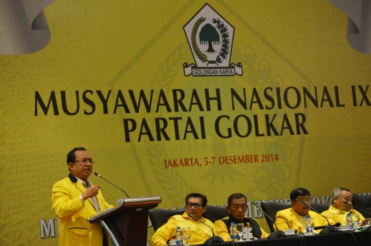 Calon ketua umum Golkar sampaikan visi-misi di Munas tandingan