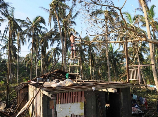 Meratapi kondisi warga Filipina pasca-terjangan Topan Hagupit