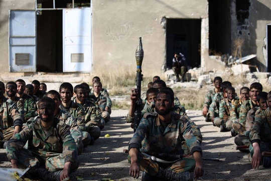 Melihat remaja Suriah latihan militer ala Jaysh al-Islam