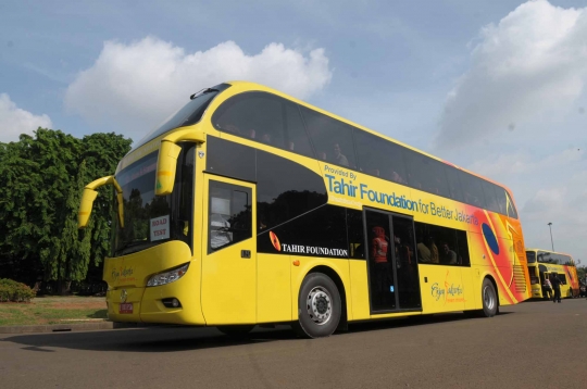 Ini bus tingkat Tahir Foundation yang siap layani warga Jakarta