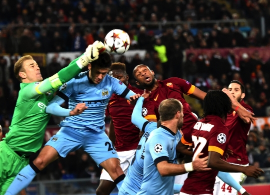 Manchester City sukses pecundangi AS Roma di Olimpico