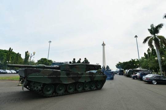 Alutsista TNI AD siap ramaikan Hari Juang Kartika ke-69 di Monas