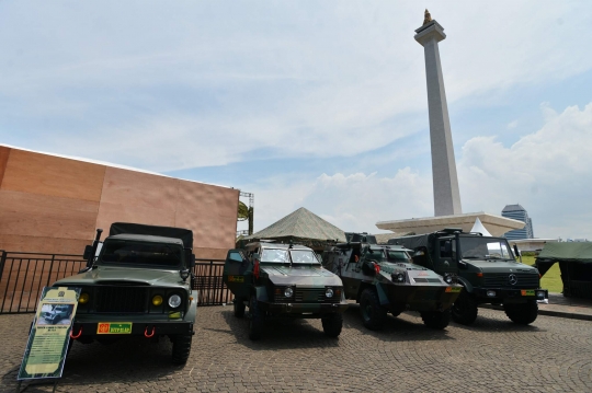 Alutsista TNI AD siap ramaikan Hari Juang Kartika ke-69 di Monas