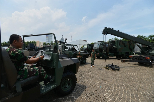 Alutsista TNI AD siap ramaikan Hari Juang Kartika ke-69 di Monas