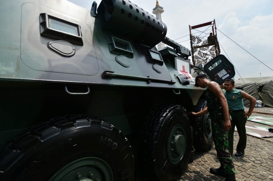 Alutsista TNI AD siap ramaikan Hari Juang Kartika ke-69 di Monas