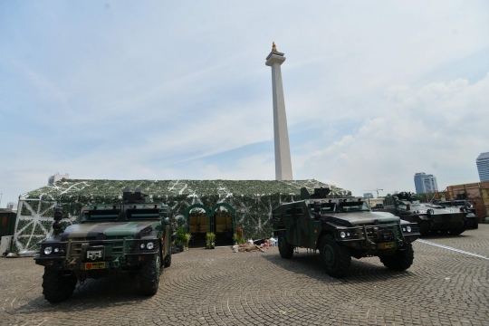 Alutsista TNI AD siap ramaikan Hari Juang Kartika ke-69 di Monas