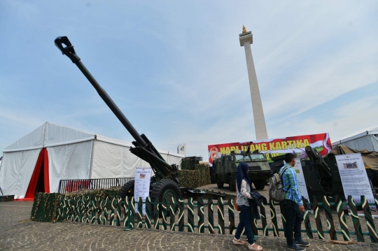 Alutsista TNI AD siap ramaikan Hari Juang Kartika ke-69 di Monas