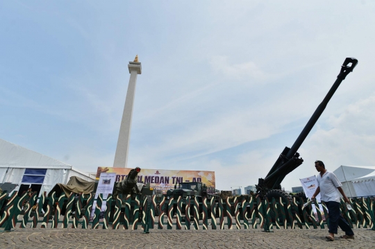 Alutsista TNI AD siap ramaikan Hari Juang Kartika ke-69 di Monas