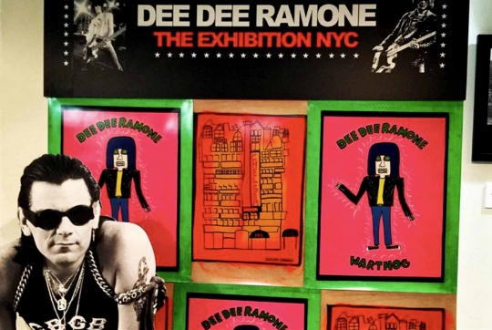 Mengenang Ramones lewat pameran lukis karya Dee Dee Ramone