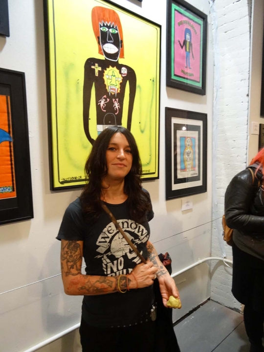 Mengenang Ramones lewat pameran lukis karya Dee Dee Ramone