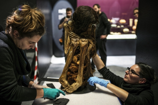 Museum Prancis pamerkan mumi wanita berusia ribuan tahun