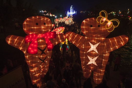 Warna-warni cahaya hiasi Festival Luminasia