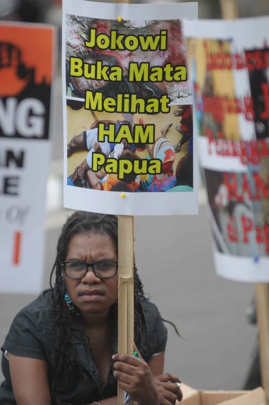 Protes penembakan, masyarakat Papua gelar demo di kawasan HI