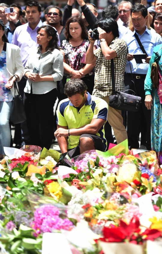 Duka warga Sydney doakan korban tewas terkait penyanderaan ISIS
