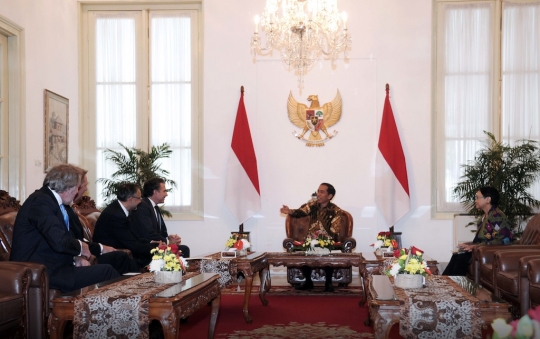 Presiden Jokowi terima empat Duta Besar baru untuk Indonesia