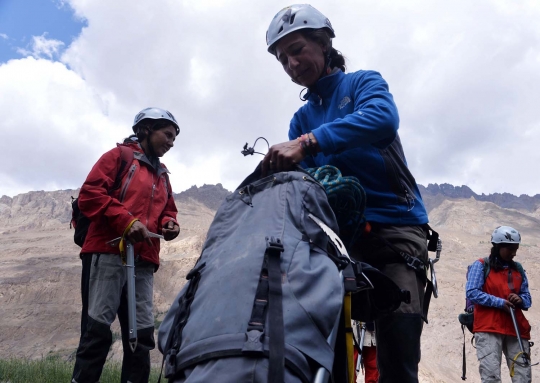 Aksi heroik pendaki wanita Pakistan taklukkan Lembah Hunza